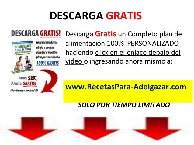 Mi plan adelgazar con